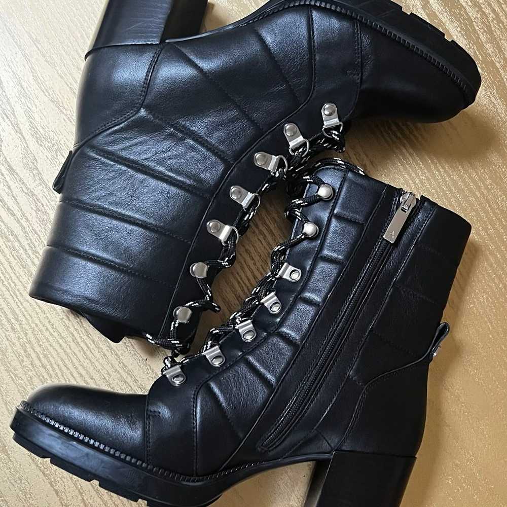Pristine Aquatalia Black Leather Boots - image 1