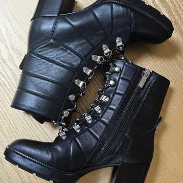 Pristine Aquatalia Black Leather Boots