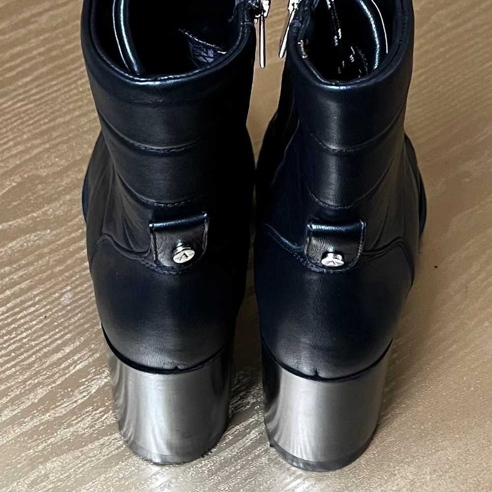 Pristine Aquatalia Black Leather Boots - image 3