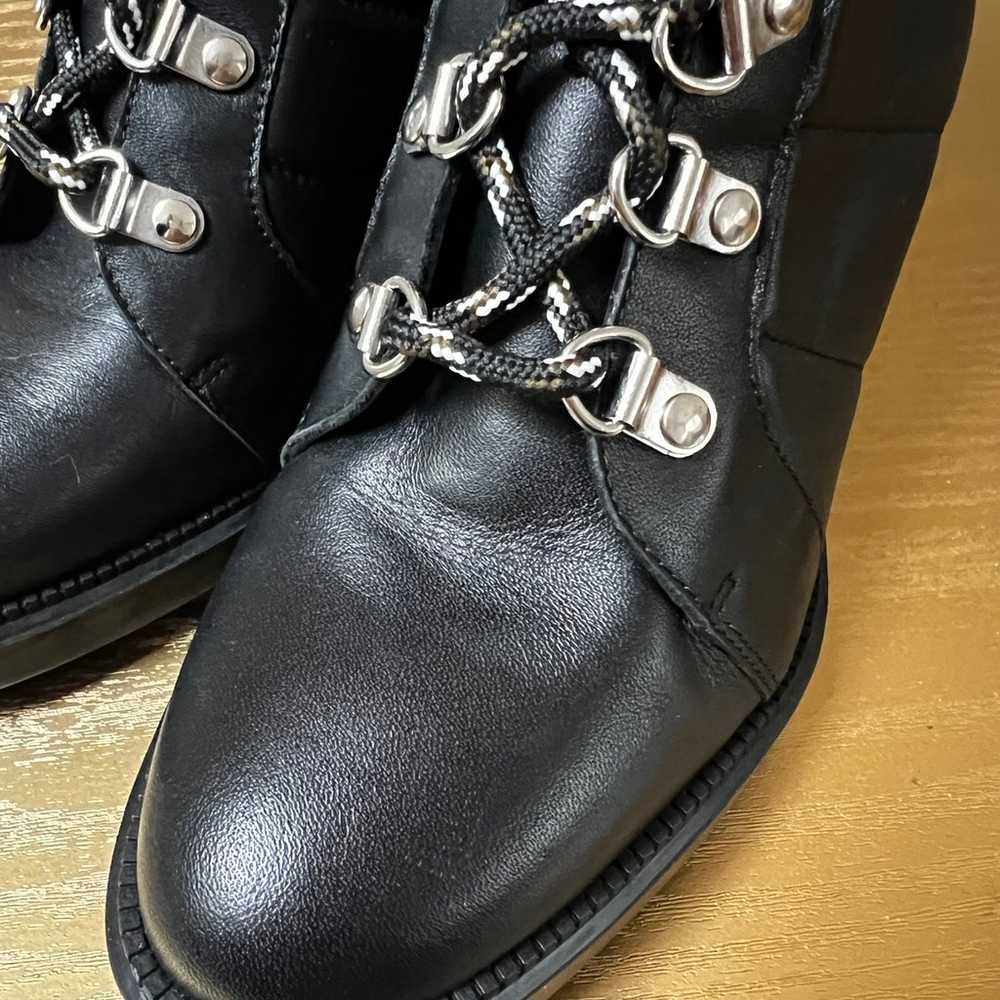 Pristine Aquatalia Black Leather Boots - image 4