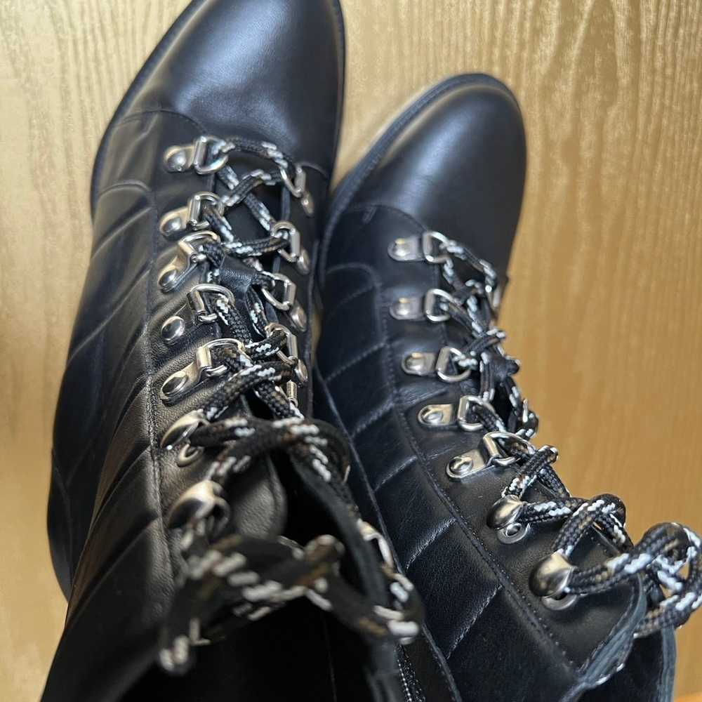Pristine Aquatalia Black Leather Boots - image 5