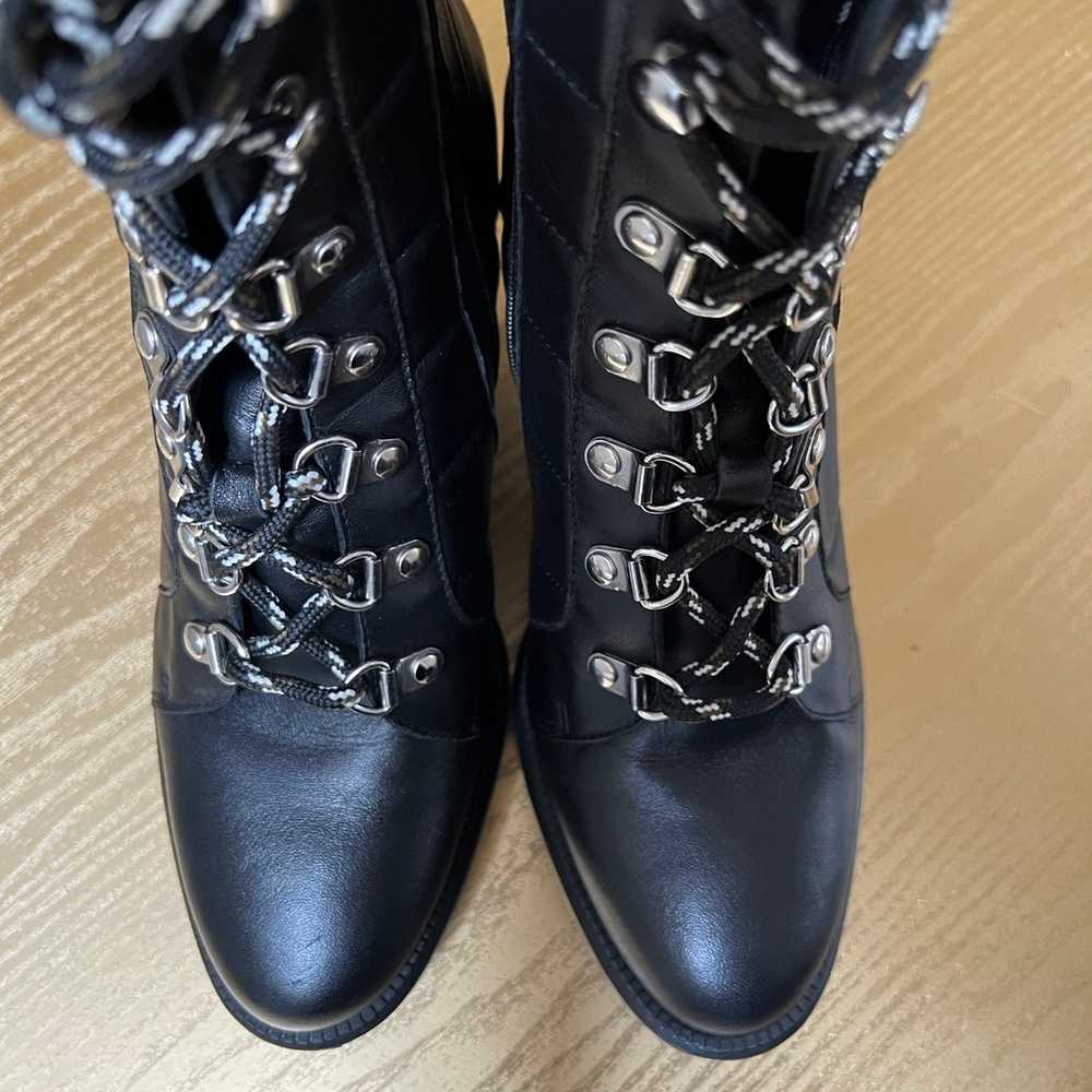 Pristine Aquatalia Black Leather Boots - image 6