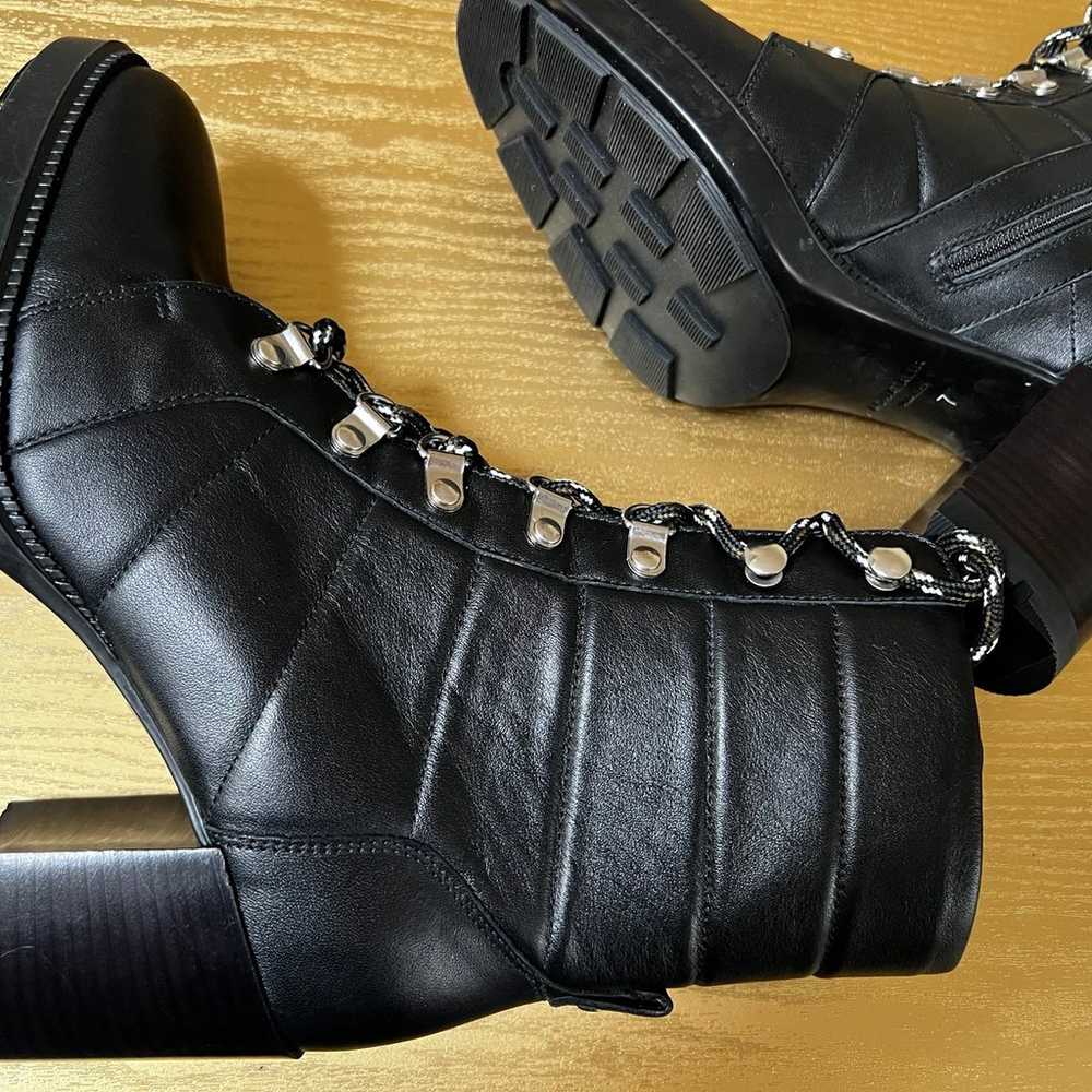 Pristine Aquatalia Black Leather Boots - image 7