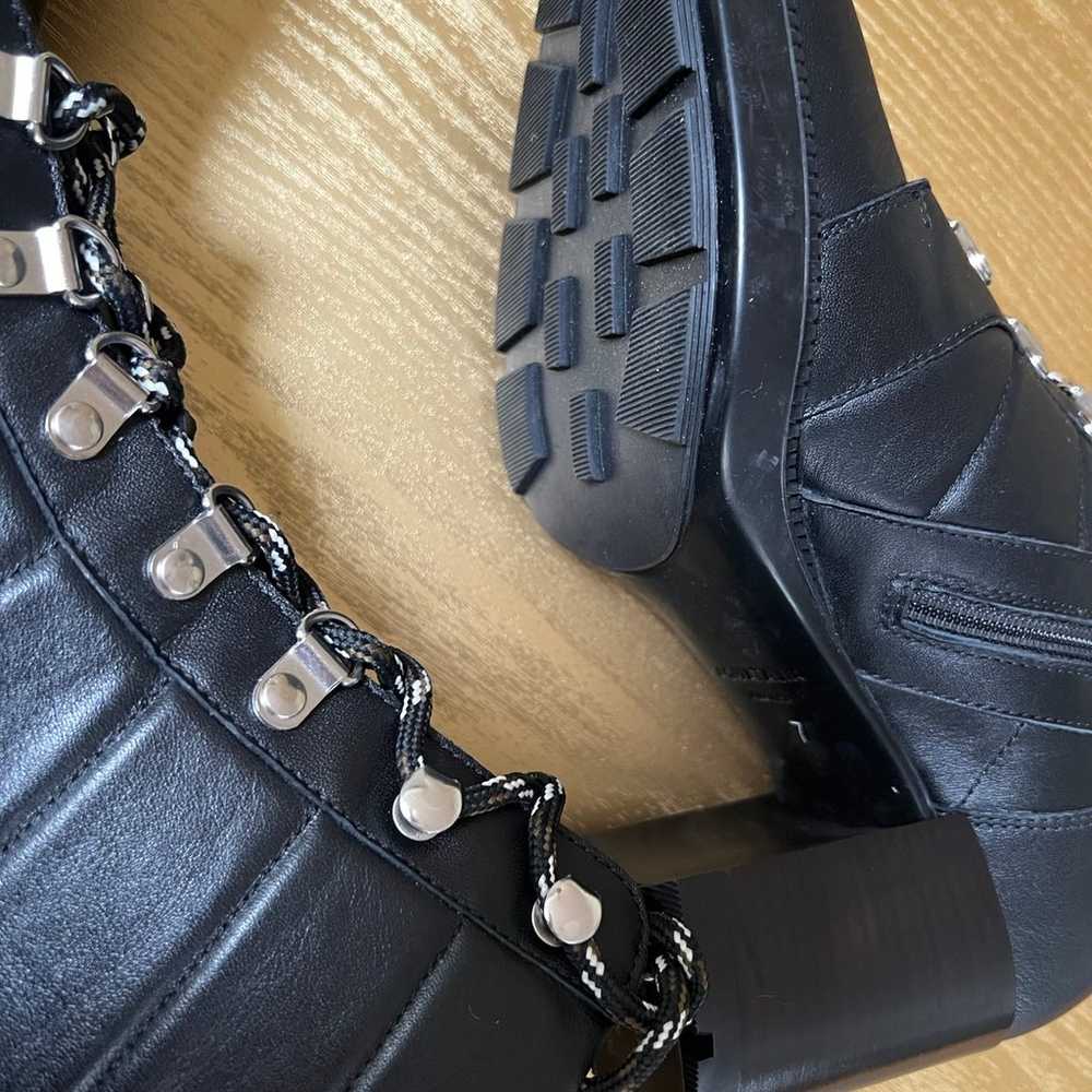 Pristine Aquatalia Black Leather Boots - image 8