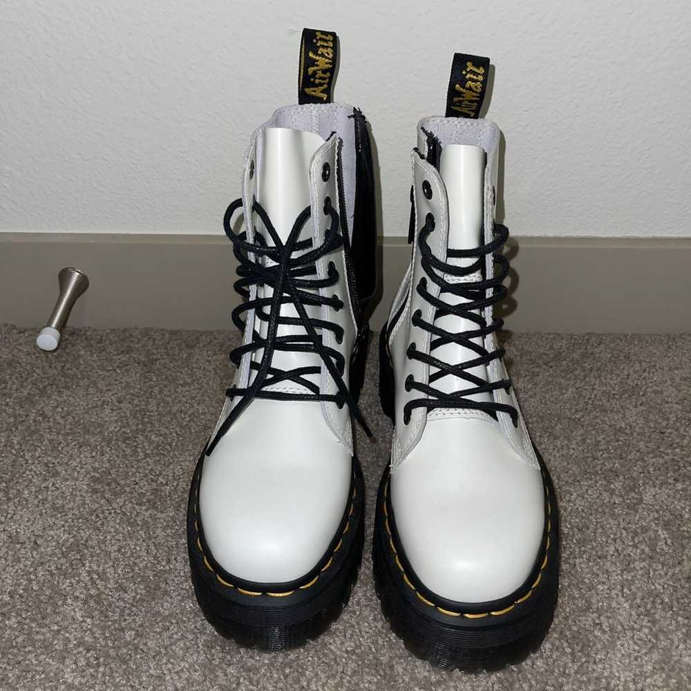 Dr. Martens Jadon Boots in White - image 1