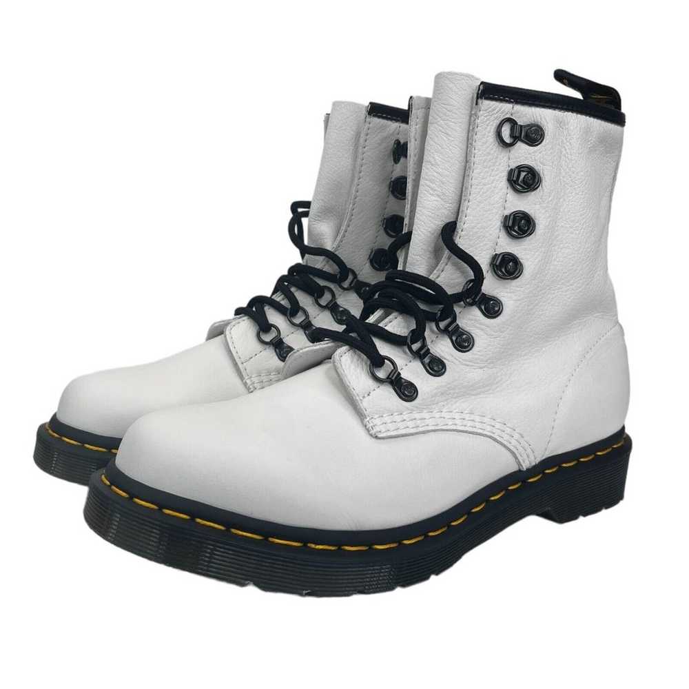 Dr. Martens Womens 1460 Virginia Pebbled Leather … - image 3