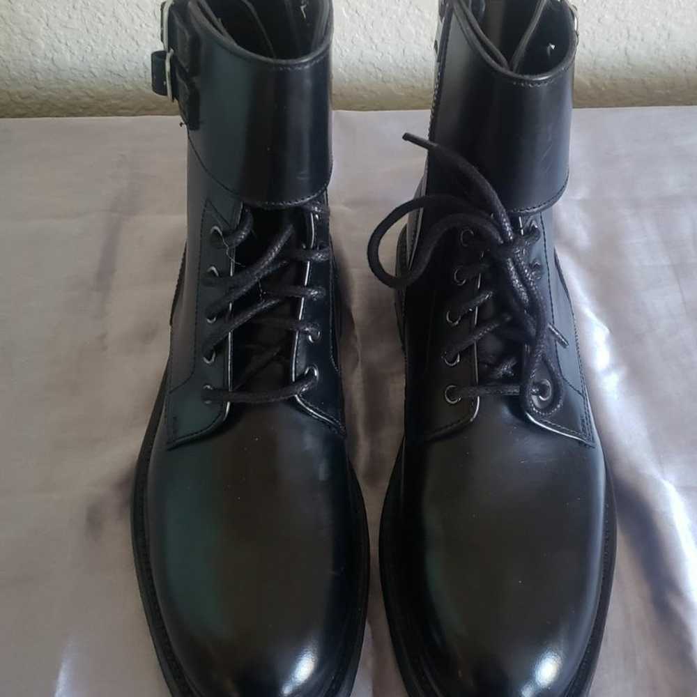 AllSaints Black Donita Combat Boots 39 - image 2