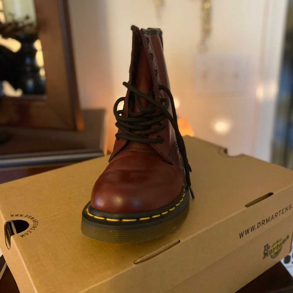 1460 W Dr Martens size womens 6 Cherry Red - image 1
