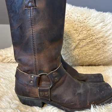 Vintage Frye Harness Boots