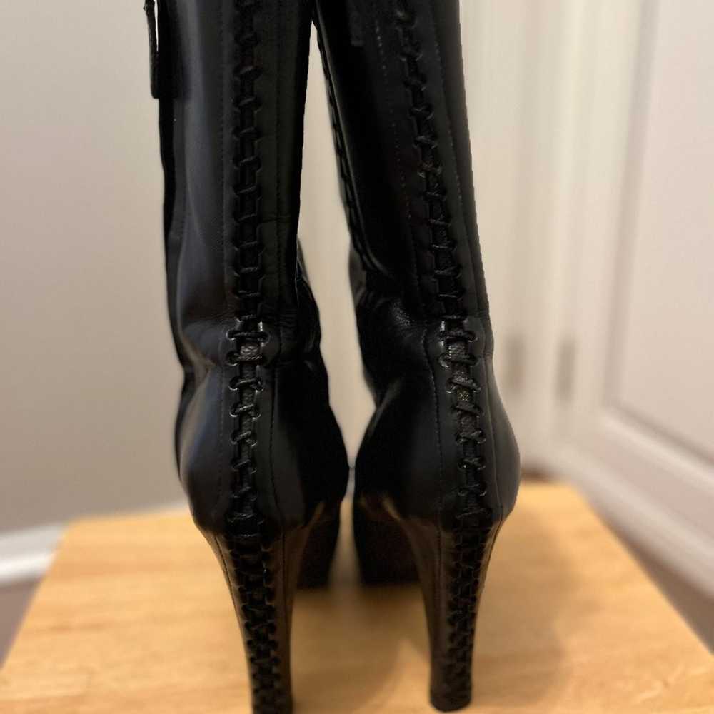 Vintage Emporio Armani Booties sz 5 - image 2