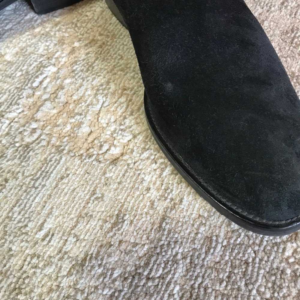 Aquatalia black suede boots size 9.5 - image 11