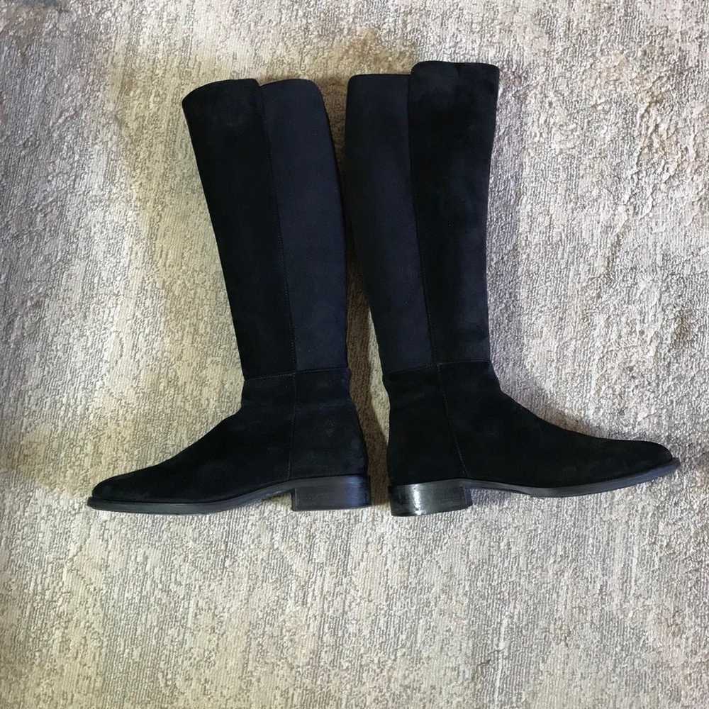 Aquatalia black suede boots size 9.5 - image 6