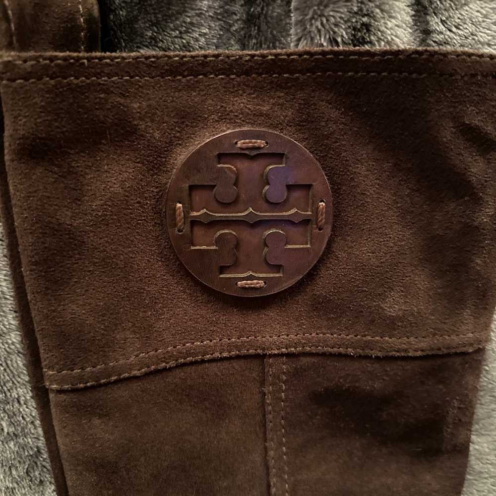 Tory Burch suede knee high boots - image 4