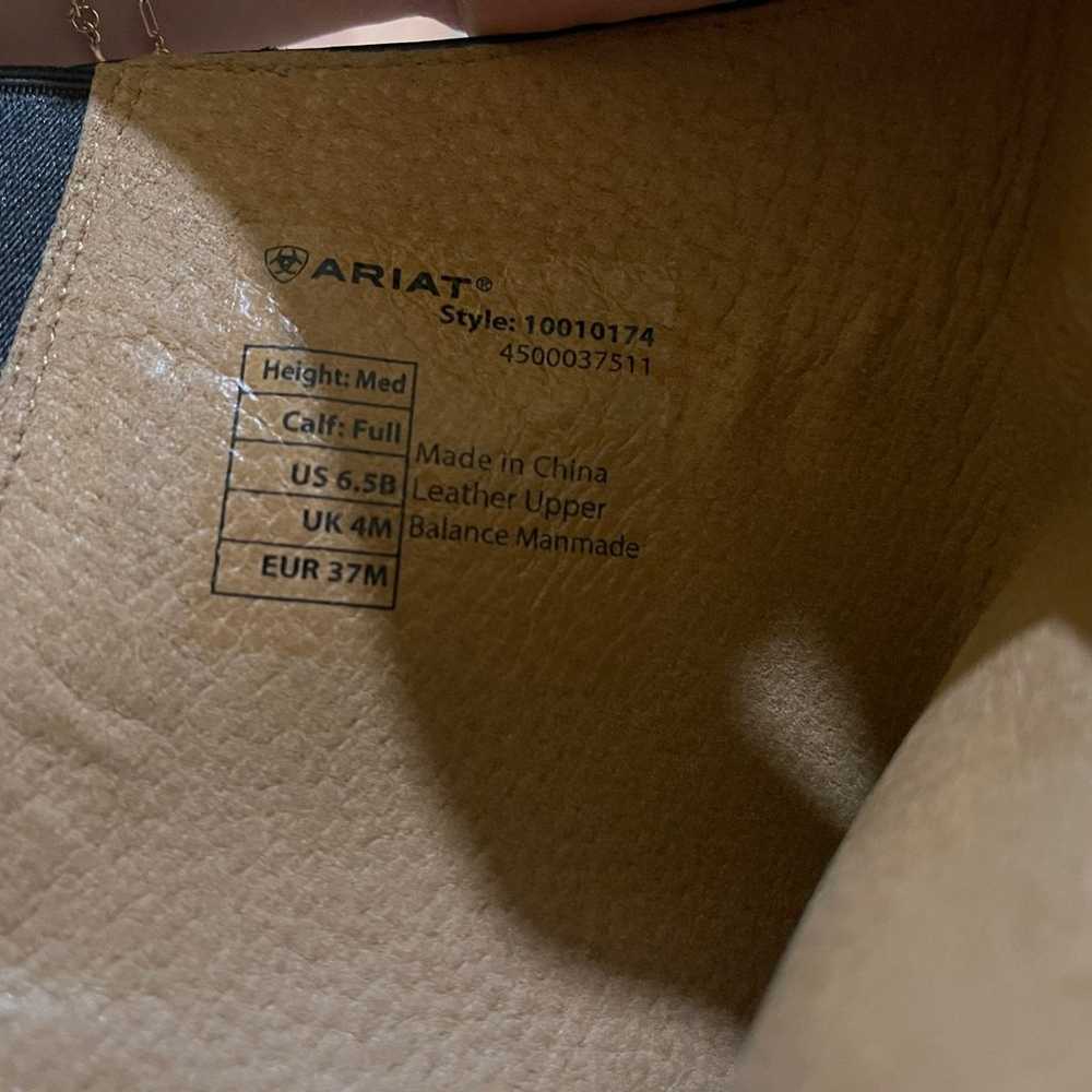 Ariat riding boots - image 3