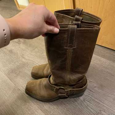 Frye harness boot