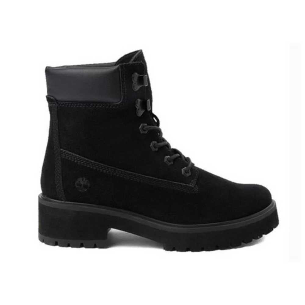 Timberland Womens Carnaby Boots In Black Sz 10 - image 1