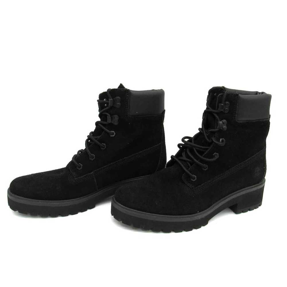 Timberland Womens Carnaby Boots In Black Sz 10 - image 4