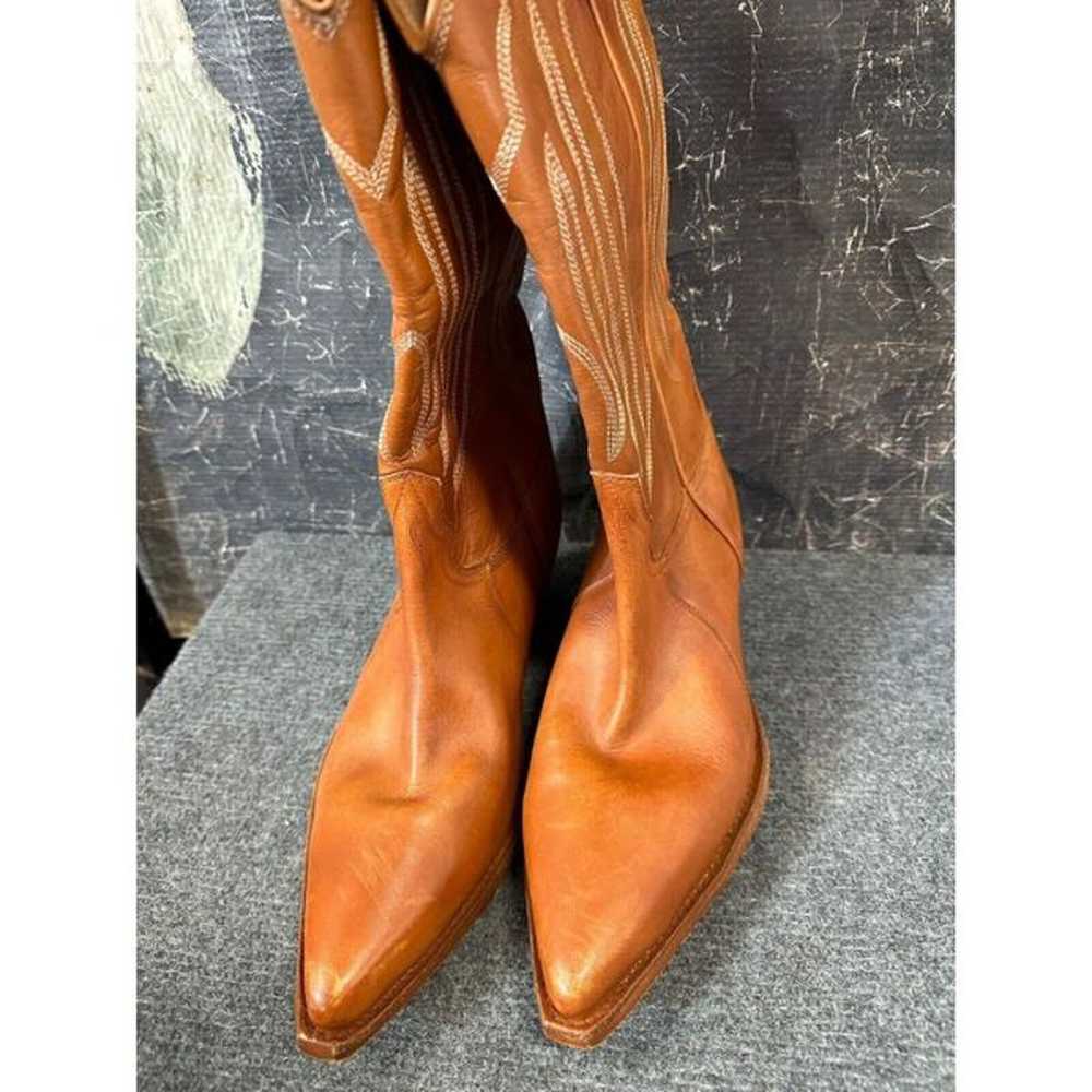 Free People Ainsley Mid Western Boots Size 41 - image 3