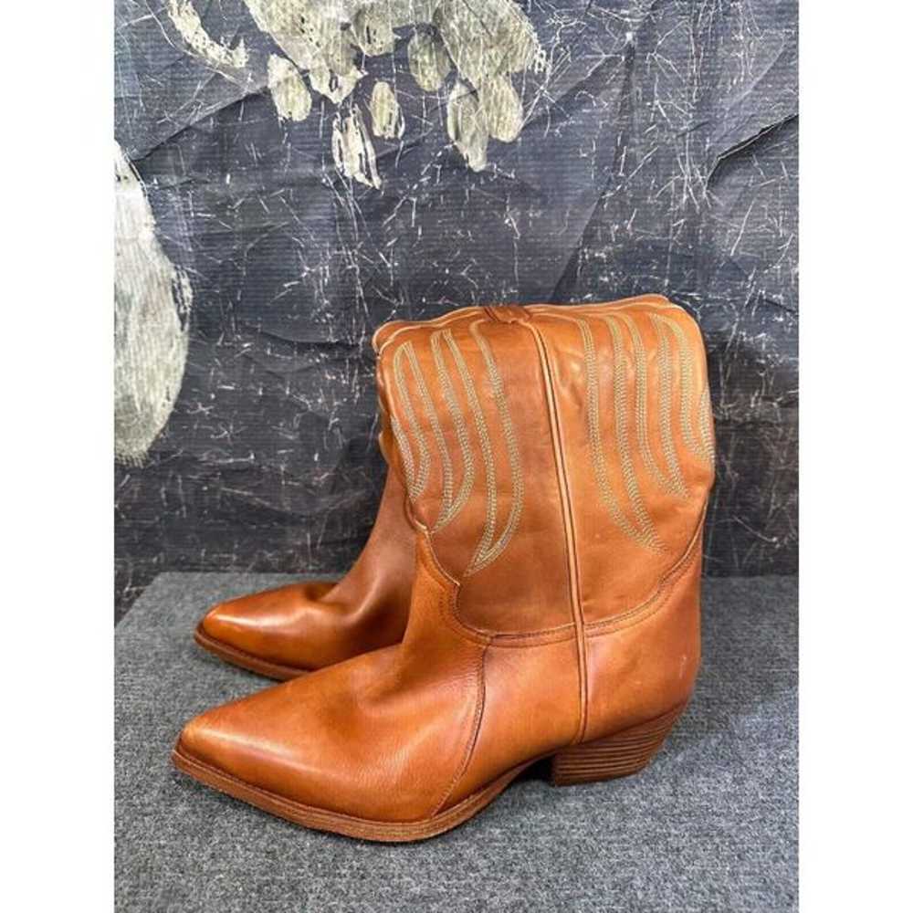 Free People Ainsley Mid Western Boots Size 41 - image 4