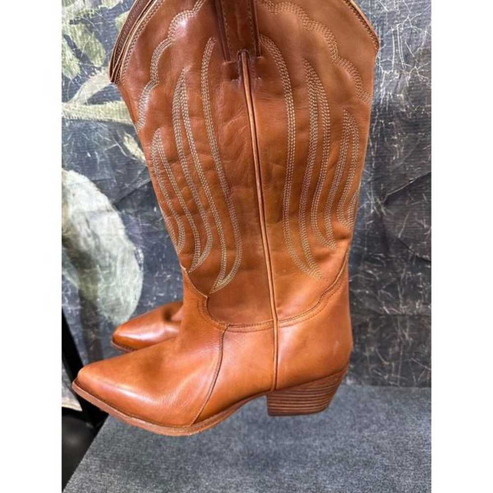 Free People Ainsley Mid Western Boots Size 41 - image 5