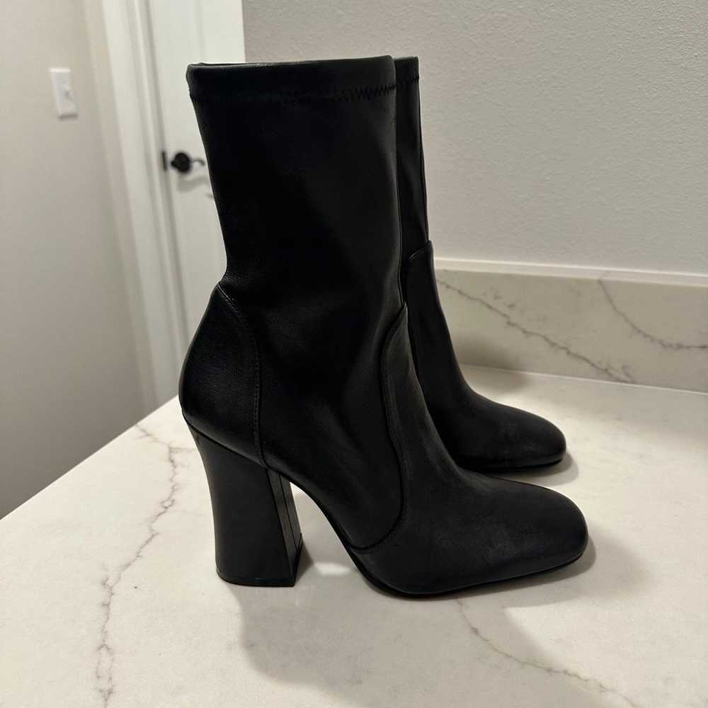 Stuart Weitzman Curveblock Booties size 9 women’s… - image 3