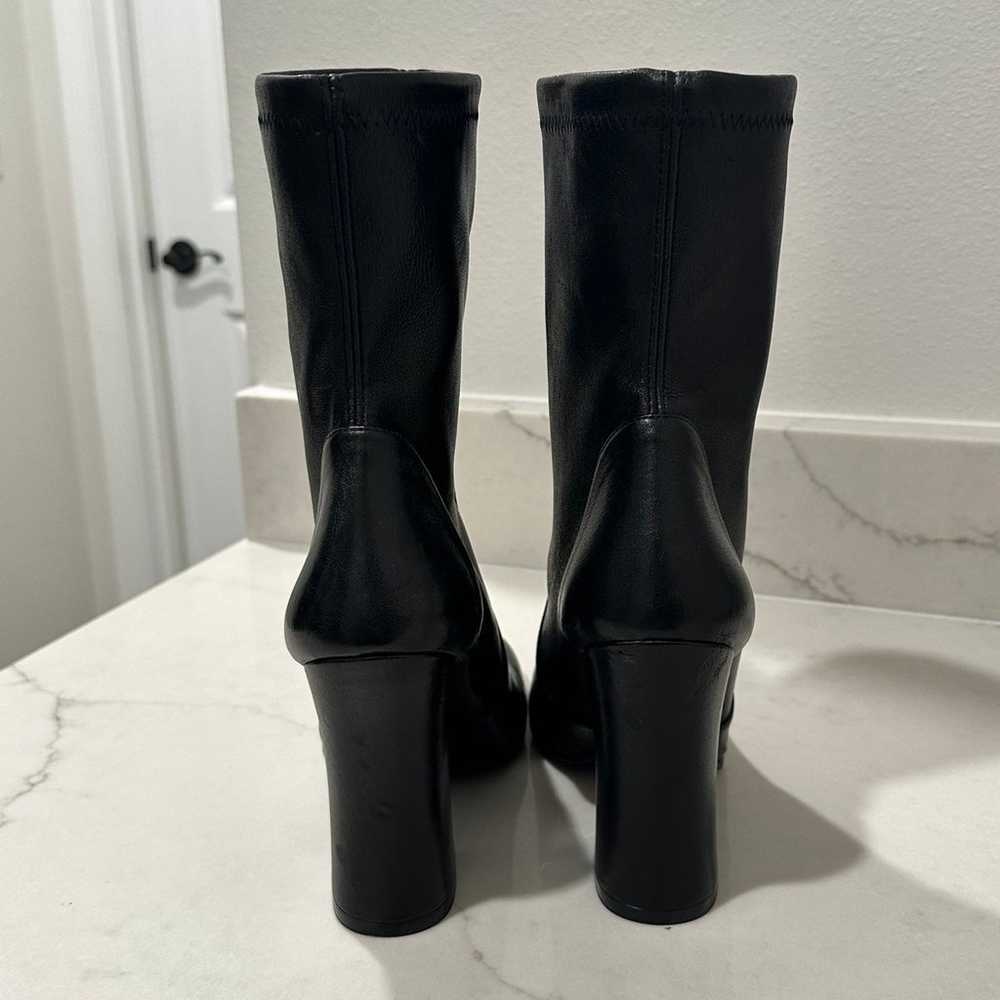 Stuart Weitzman Curveblock Booties size 9 women’s… - image 8