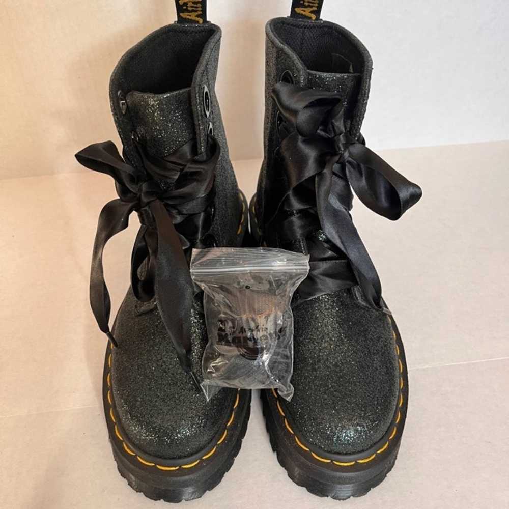 Fine green glitter Dr. Martens Molly Version RARE - image 1