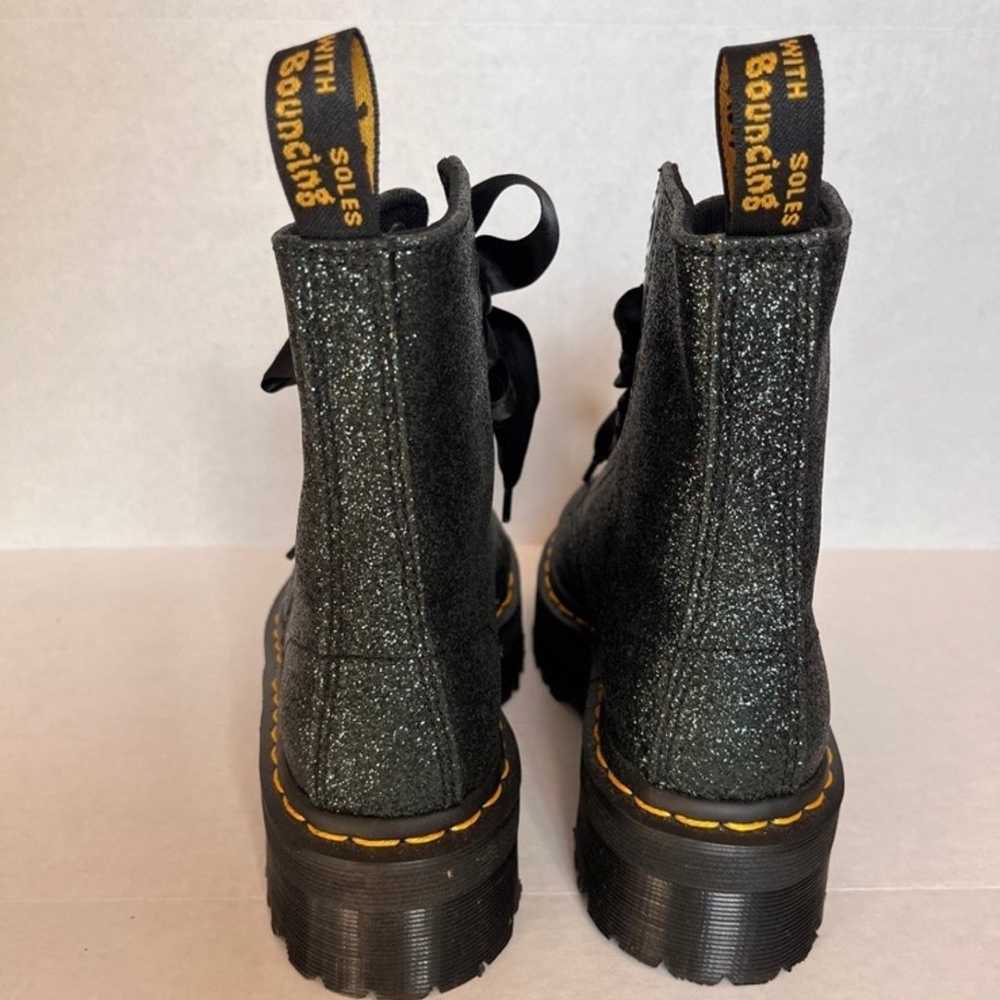 Fine green glitter Dr. Martens Molly Version RARE - image 2