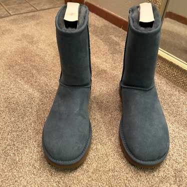 UGG Australia Teal Blue Suede Boots - image 1