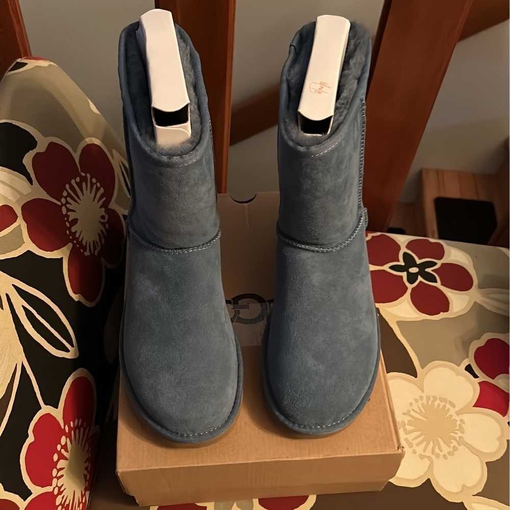 UGG Australia Teal Blue Suede Boots - image 2