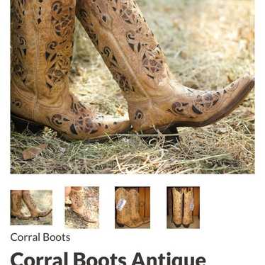 Corral Antique Saddle Boots