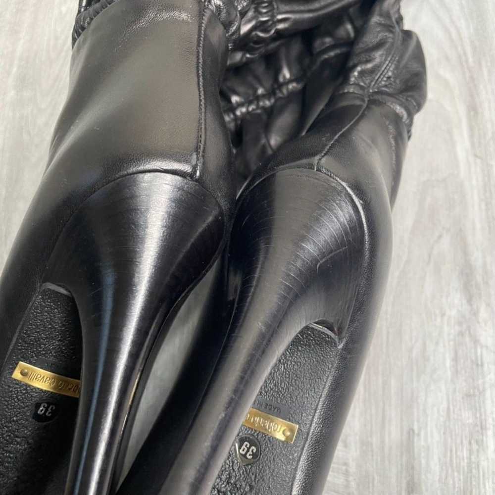Roberto Cavalli Black Knee High Boots - image 3