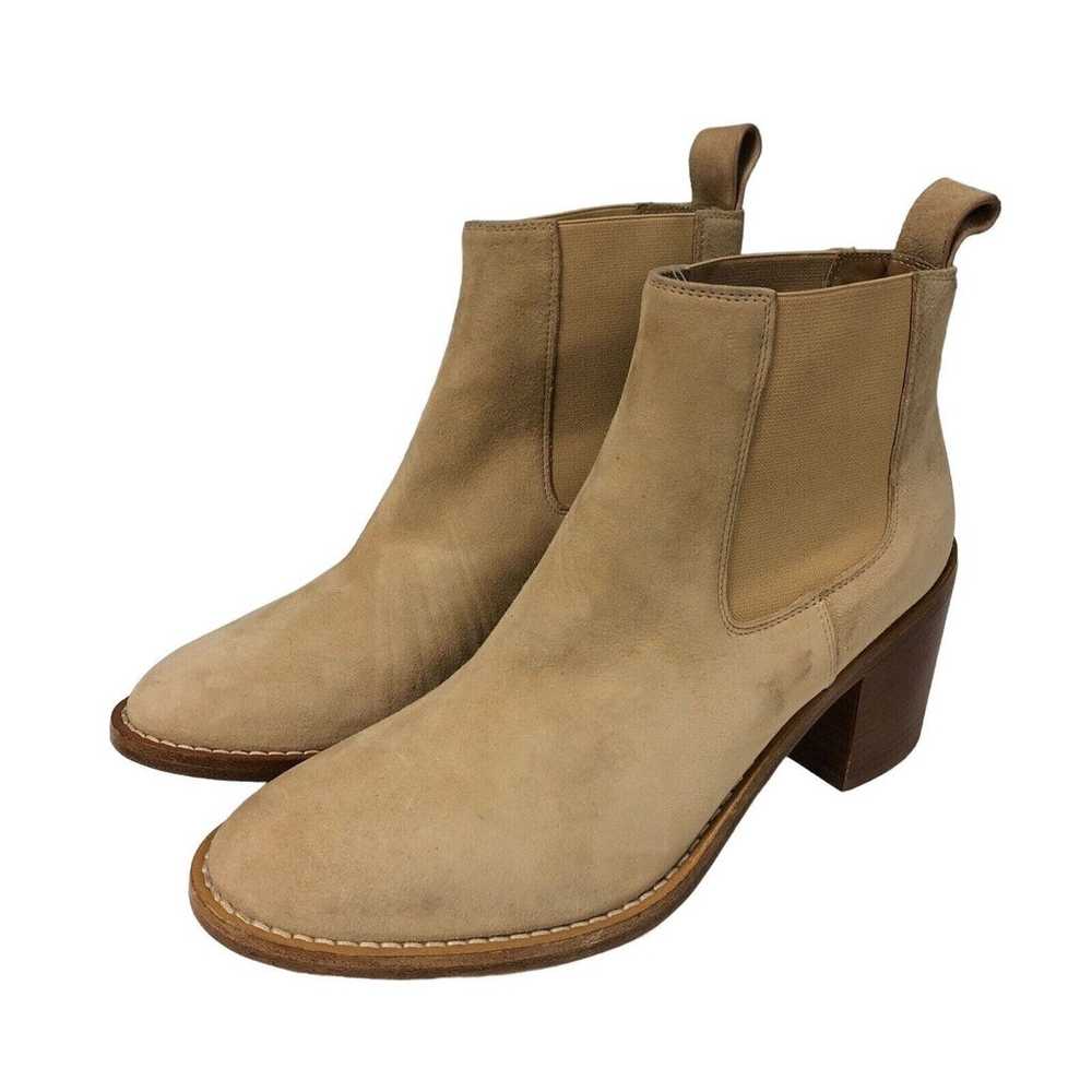 Jenni Kayne Camel Suede Chelsea Sonoma Boot 36 Wo… - image 1