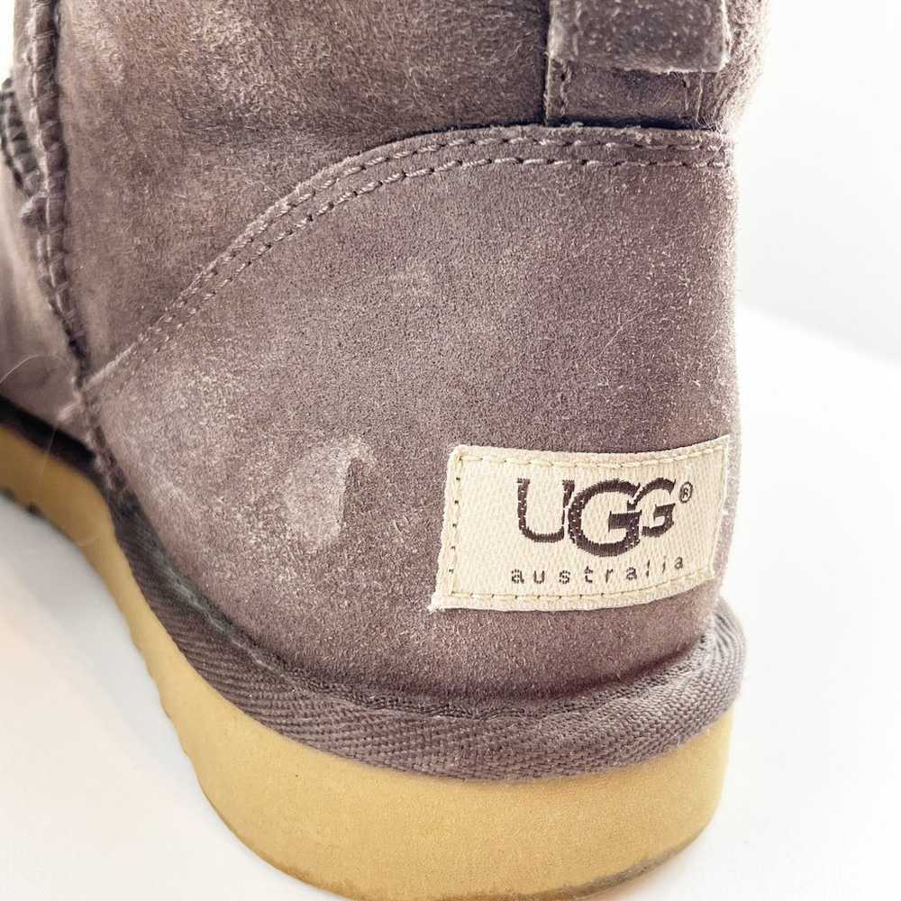 UGG Classic Mini II Sherpa Suede Booties Boots Sl… - image 10