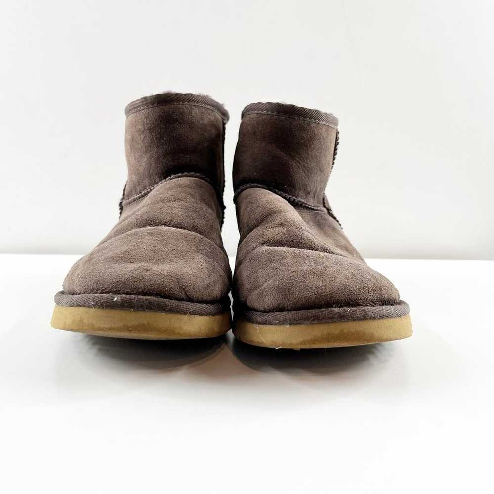 UGG Classic Mini II Sherpa Suede Booties Boots Sl… - image 5