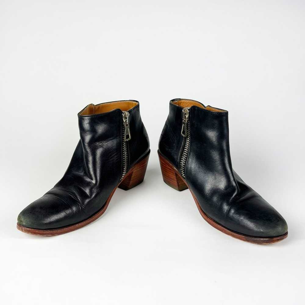 John Fluevog black leather bootie ankle boots wom… - image 10