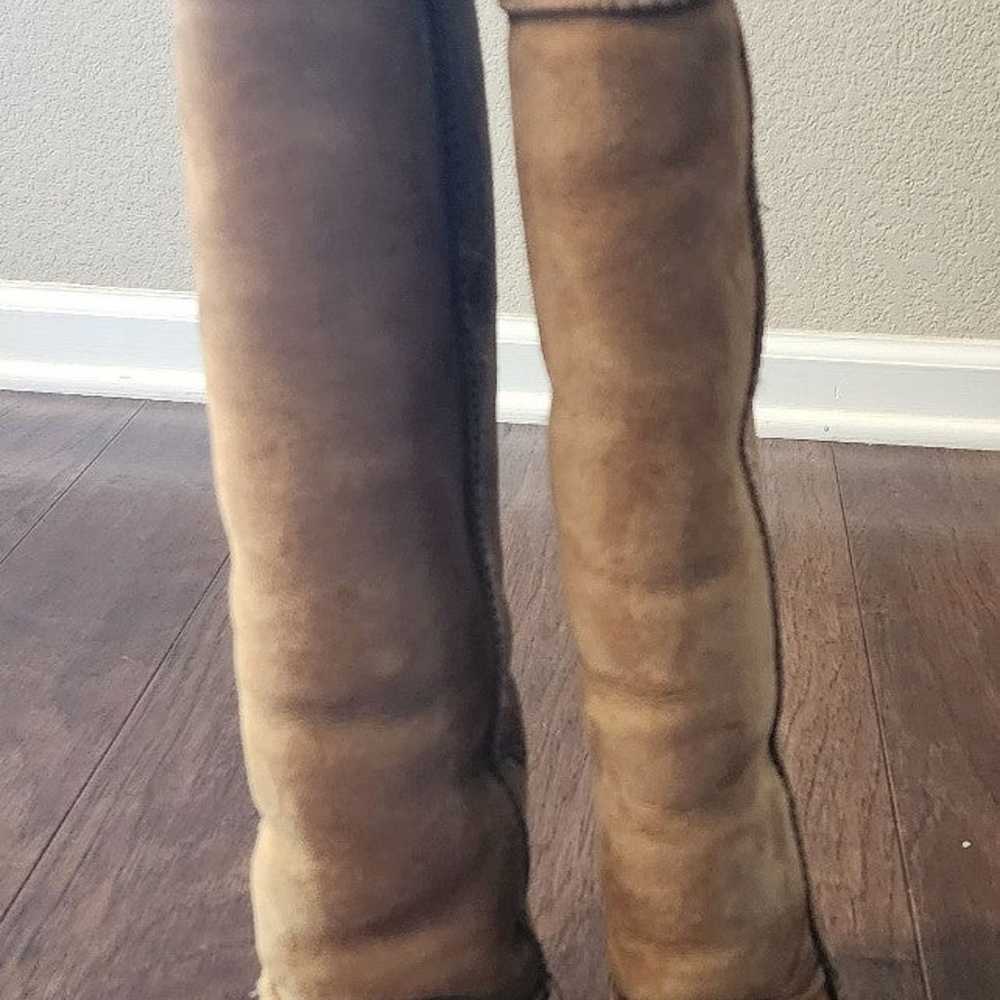 Women Ugg knee high boots tall size 8 - image 3