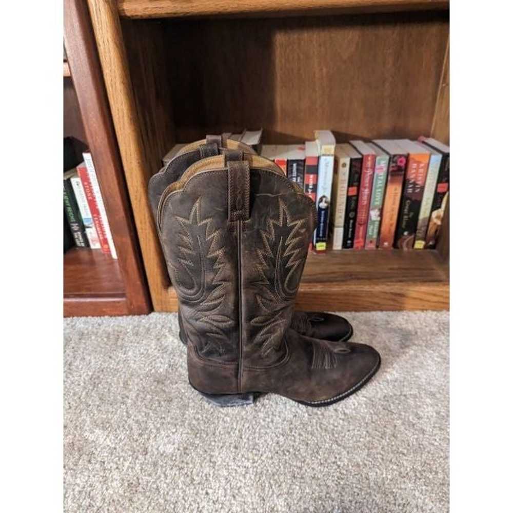 Ariat heritage women's western boots in brown sz … - image 2