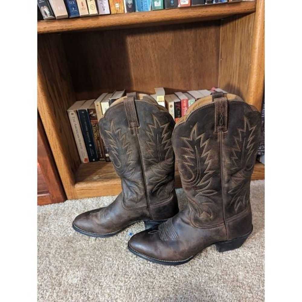 Ariat heritage women's western boots in brown sz … - image 6