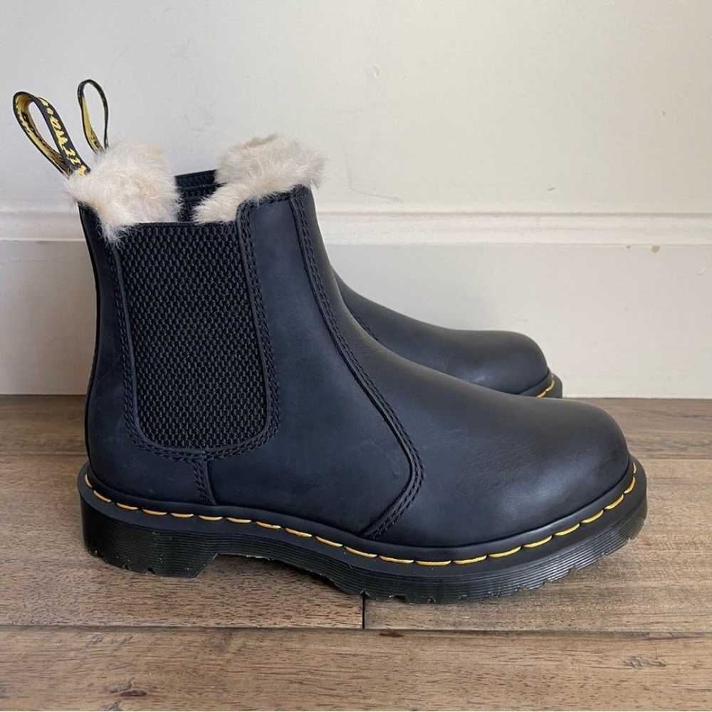 NEW Dr. Martens 2976 Leonore black Wyoming faux s… - image 3