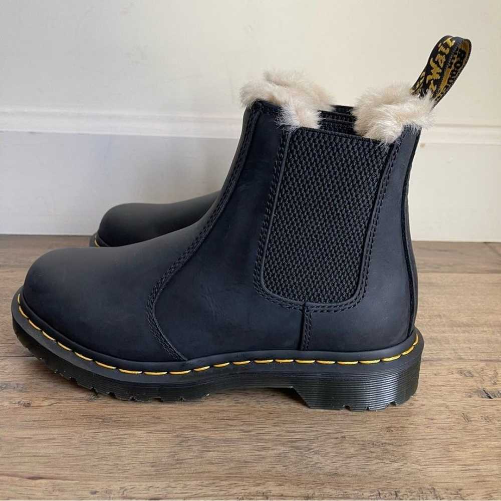 NEW Dr. Martens 2976 Leonore black Wyoming faux s… - image 4