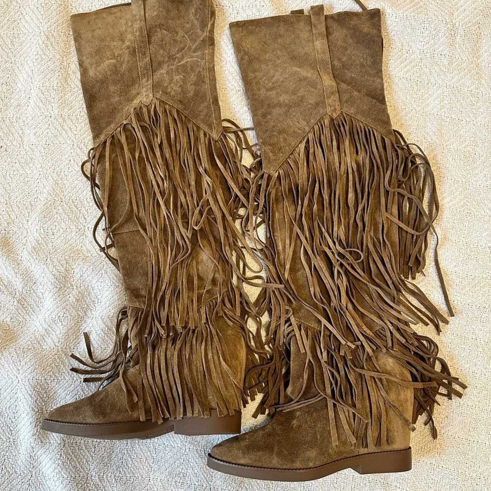 Ash Gipsy fringe boots size 39 - image 1