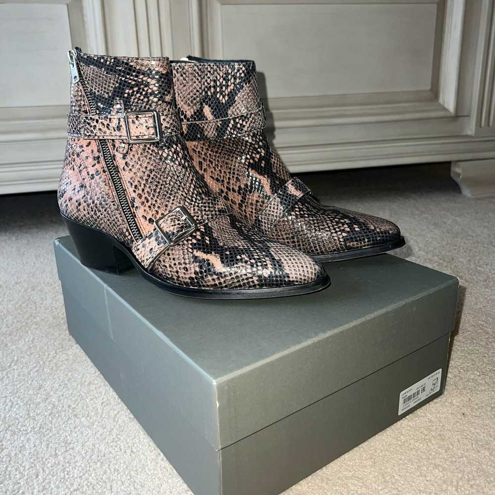 AllSaints Lior snake print boots - image 12