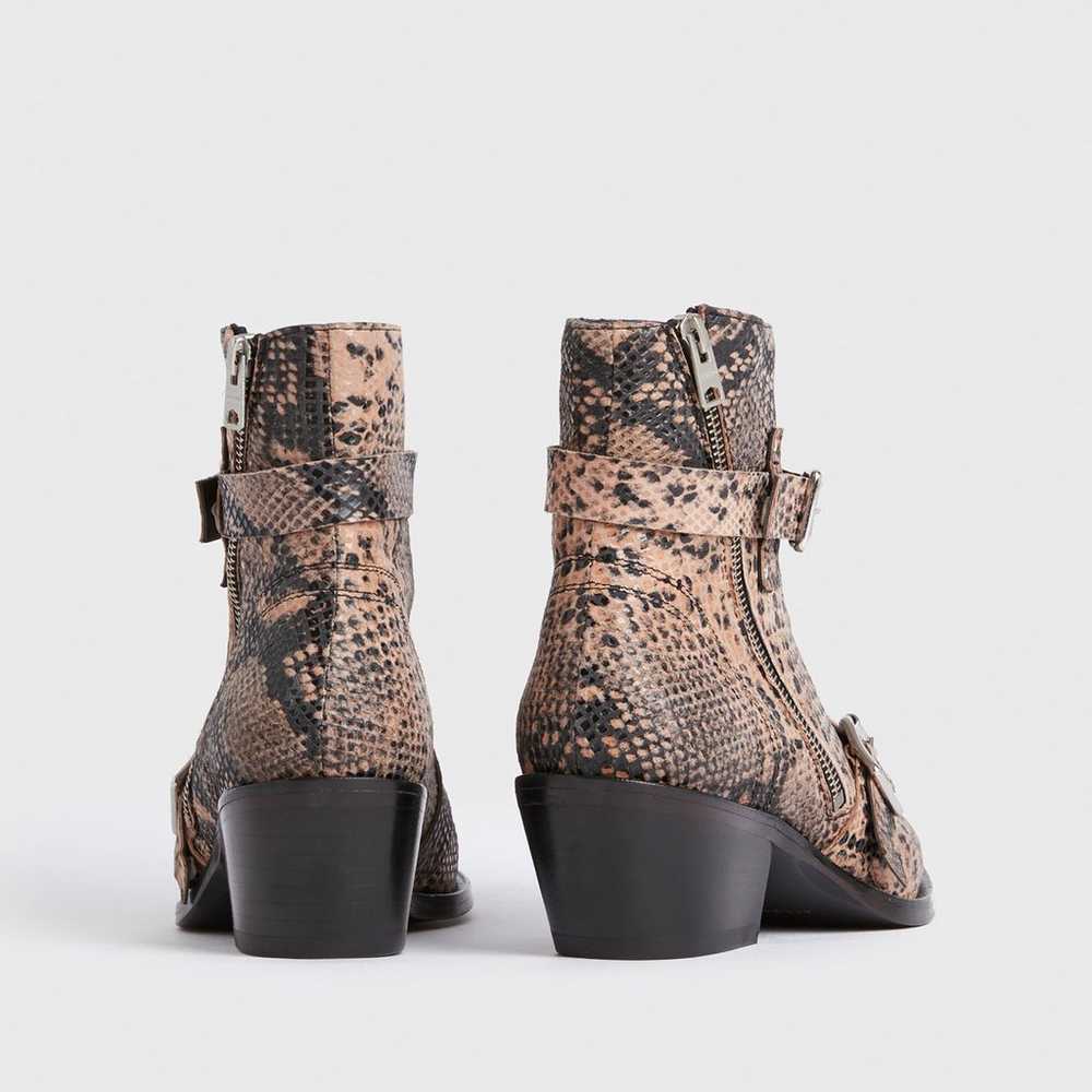 AllSaints Lior snake print boots - image 5