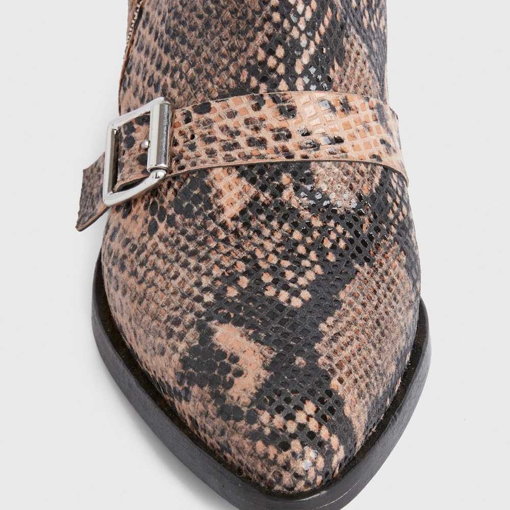 AllSaints Lior snake print boots - image 6