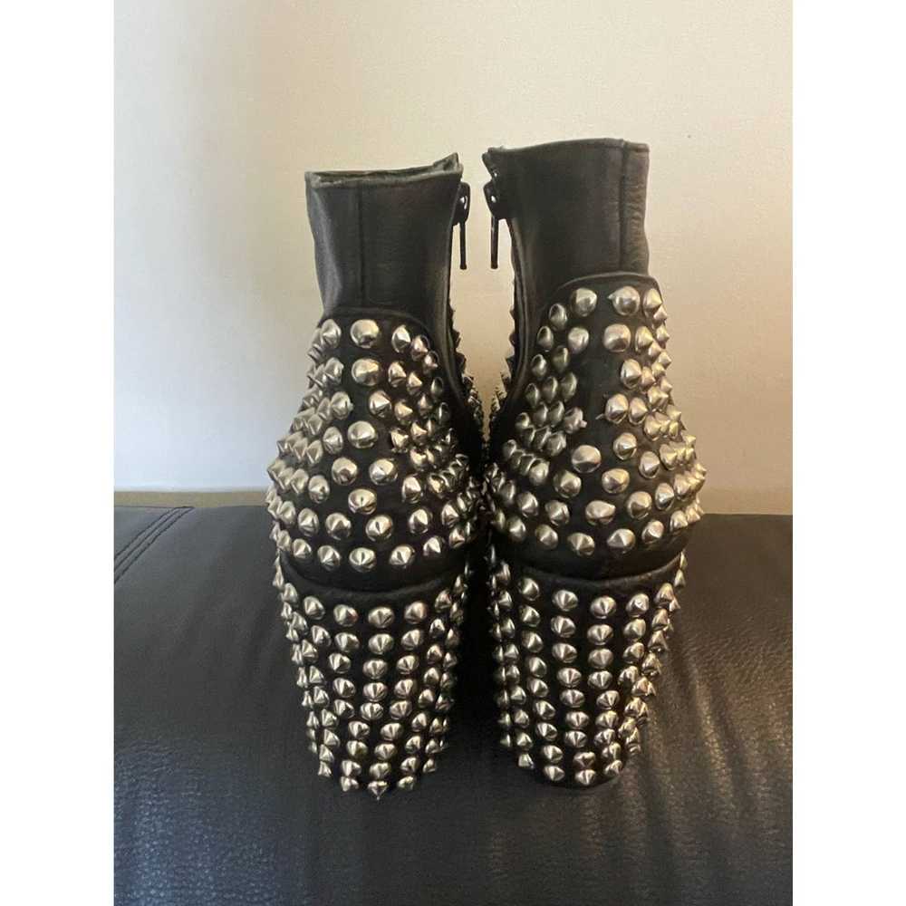 Ricky Sarkany Black Platform Studded Boot - image 2