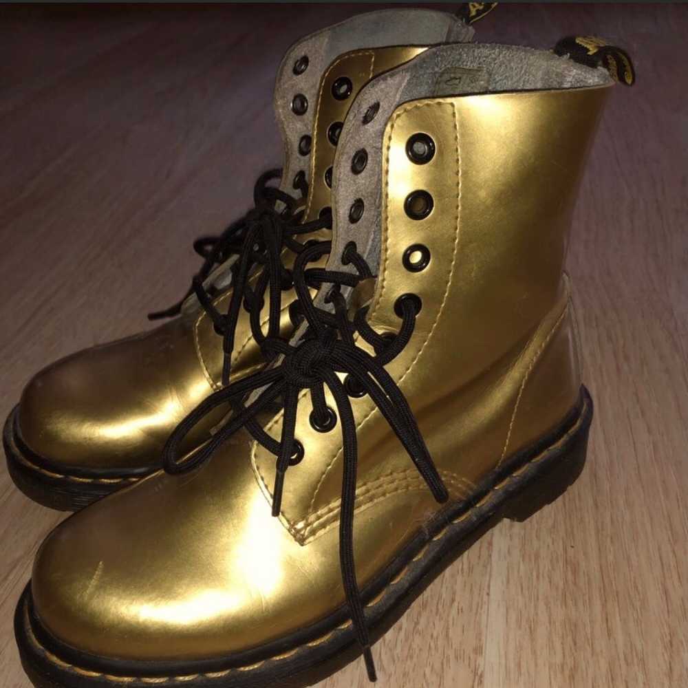 Dr. Martens Pascal Boots Gold - image 1