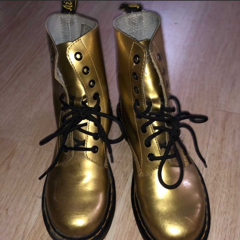 Dr. Martens Pascal Boots Gold - image 2