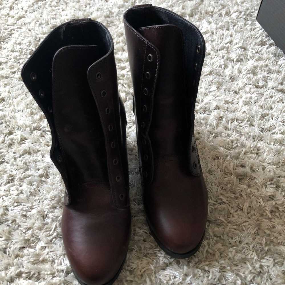 Fall Ankle Boots-Leather size 10US - image 4