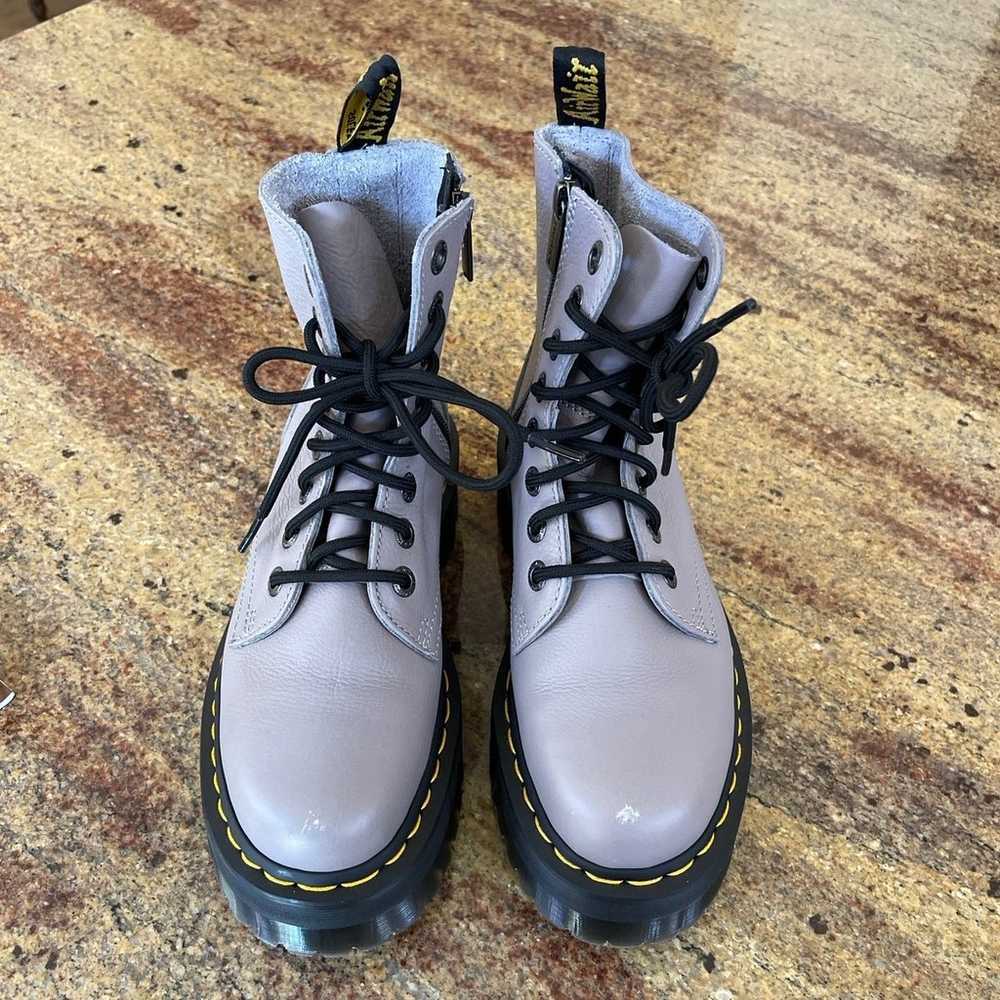 DR MARTENS Jadon III Pisa Leather Platform Boots … - image 2